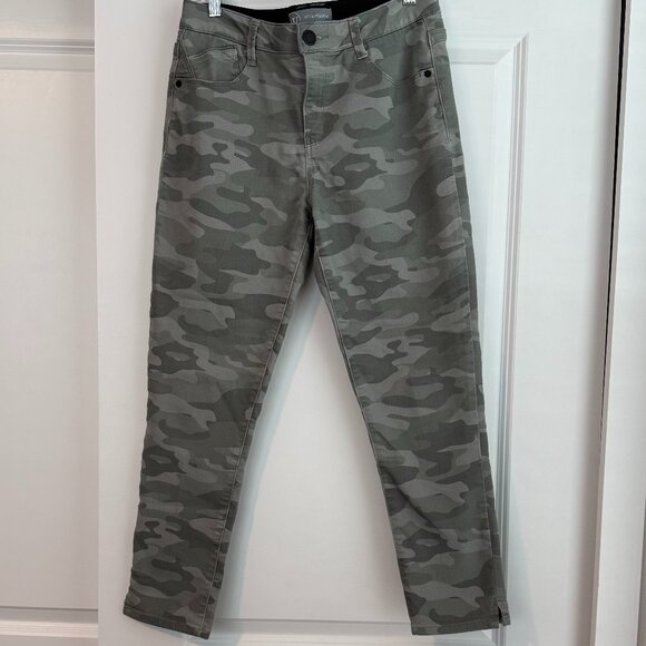 Wit & Wisdom Size 6 Green Camo Jeans Great Condition - Picture 1 of 6